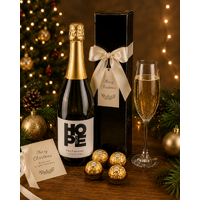 Chocolate Cork Sparkling Wine & Chocolates Gift