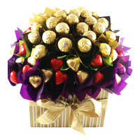 Flowers of Ferrero Rocher - Mothers Day Hamper